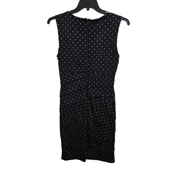 WHBM Instantly Slimming Midi Black Studded Sleeveless Bandage Dress Sz 10 - Picture 2 of 7